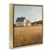 Stupell Industries Clear Sky over Barn Framed Floater Canvas Wall Art Design by Steve Huntziker